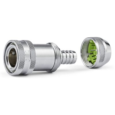 NITO click 1/2" koblingsnippel med slangelås til 1/2" have- og industri slange NITO click 1/2" koblingsnippel med slangelås til 1/2" have- og industri slange