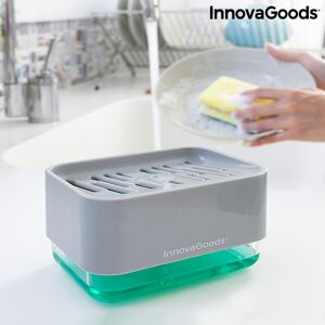 Innovagoods 2-I-1 Sæbedispenser Til Håndvasken Pushoap Innovagoods Innovagoods 2-I-1 Sæbedispenser Til Håndvasken Pushoap Innovagoods