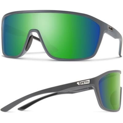 Smith Optics Boomtown-Matte Cement Polar Green Mirror Smith Optics Boomtown-Matte Cement Polar Green Mirror
