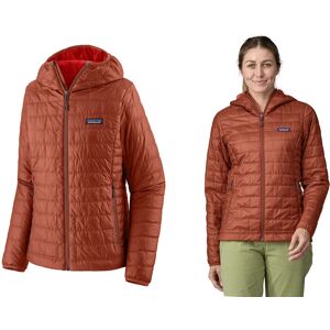 Patagonia Womens Nano Puff Hoody-Burnished Red (Burr)-S Patagonia Womens Nano Puff Hoody-Burnished Red (Burr)-S
