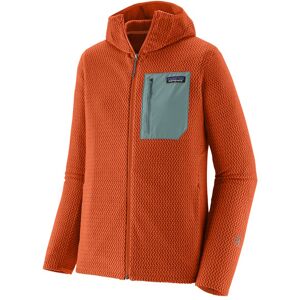 Patagonia Mens R1 Air Full-Zip Hoody-Coal Orange (Clor)-L Patagonia Mens R1 Air Full-Zip Hoody-Coal Orange (Clor)-L