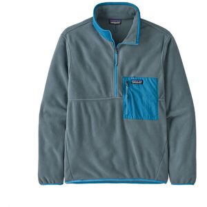 Xl-Patagonia Microdini 1/2 Zip Pullover-Plume Grey (Plgy) Xl-Patagonia Microdini 1/2 Zip Pullover-Plume Grey (Plgy)