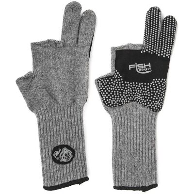 KarlK Fish Monkey Bauers Grandma Two Finger Wool Glove-Xxl KarlK Fish Monkey Bauers Grandma Two Finger Wool Glove-Xxl