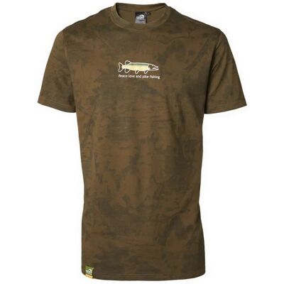 Geoff Anderson Organic Tee Peace Pike Leaf-Xxxl Geoff Anderson Organic Tee Peace Pike Leaf-Xxxl