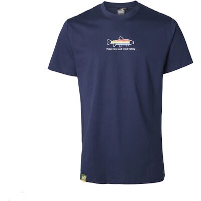 Geoff Anderson Organic Tee Peace Trout Navi-L Geoff Anderson Organic Tee Peace Trout Navi-L