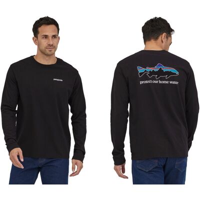 KarlK Patagonia L/s Home Water Trout Responsibili-Tee-M-Black (Blk) KarlK Patagonia L/s Home Water Trout Responsibili-Tee-M-Black (Blk)