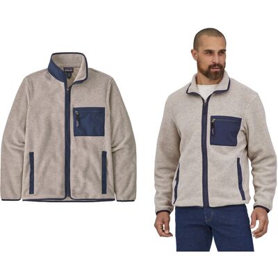 Patagonia Synchilla Jacket-Oatmeal Heather (Oat)-L Patagonia Synchilla Jacket-Oatmeal Heather (Oat)-L