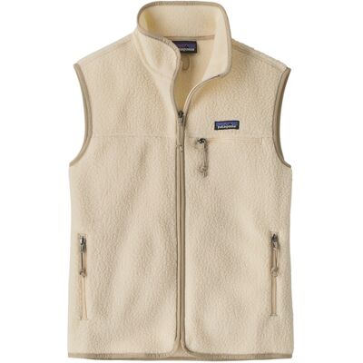 Patagonia Womens Retro Pile Vest 2026-Natural (Nat)-M Patagonia Womens Retro Pile Vest 2026-Natural (Nat)-M