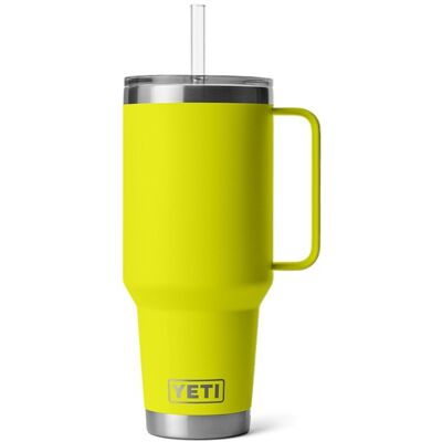 Yeti Rambler 42 Oz Straw Mug-Firefly Yellow Yeti Rambler 42 Oz Straw Mug-Firefly Yellow