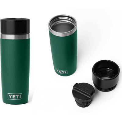 Yeti Rambler 16 Oz Travel Bottle-Black Forest Green Yeti Rambler 16 Oz Travel Bottle-Black Forest Green