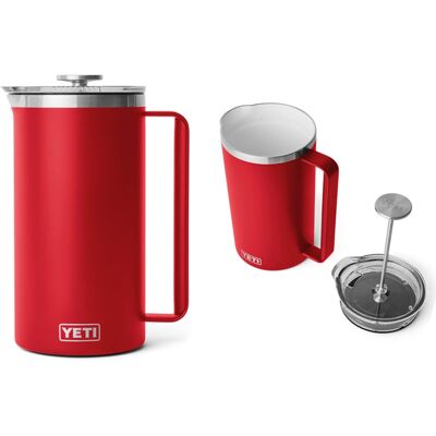 Yeti Rambler French Press-1,9 L.-Rescue Red Yeti Rambler French Press-1,9 L.-Rescue Red