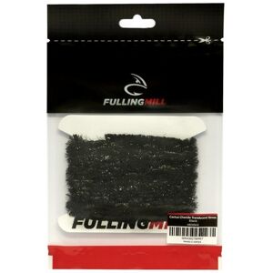 Fulling Mill Cactus Chenille Translucent 15mm-Black Fulling Mill Cactus Chenille Translucent 15mm-Black