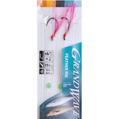Daiwa Grandwave Feather Rig Gwfr7-4/0 Daiwa Grandwave Feather Rig Gwfr7-4/0