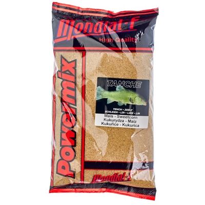 Sensas Mondial-F Powermix Groundbait-Suder (Tanches)-Sweetcorn Sensas Mondial-F Powermix Groundbait-Suder (Tanches)-Sweetcorn