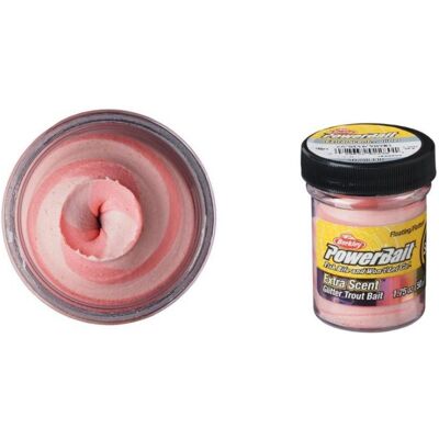 Berkley Powerbait Trout Dough Bait Swirls - Funky Flamingo Berkley Powerbait Trout Dough Bait Swirls - Funky Flamingo