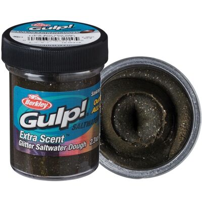 Berkley Gulp! Dough-Crustacean Dark Brown Silver Glitter Berkley Gulp! Dough-Crustacean Dark Brown Silver Glitter
