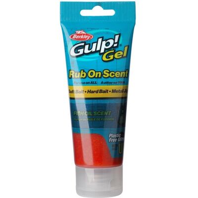 Berkley Gulp! Gel-Orange Silver Flake (Fishoil) Berkley Gulp! Gel-Orange Silver Flake (Fishoil)