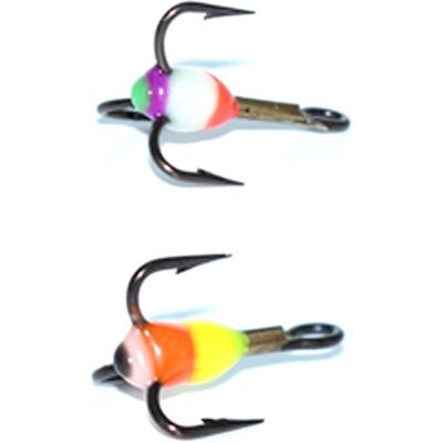 Blue Fox Colour Hooks 2-Pack-12-Bf3 Blue Fox Colour Hooks 2-Pack-12-Bf3