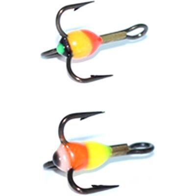Blue Fox Colour Hooks 2-Pack-10-Bf7 Blue Fox Colour Hooks 2-Pack-10-Bf7