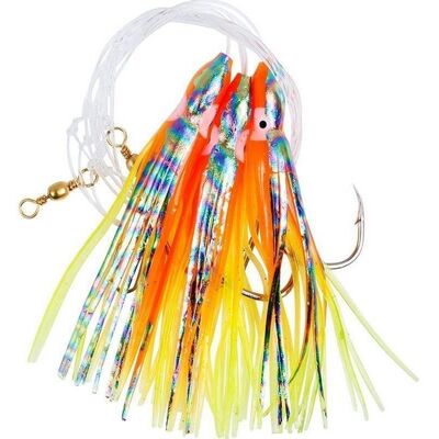 Fladen Deep Sea Octopus Rig 10/0 Orange Abalone Fladen Deep Sea Octopus Rig 10/0 Orange Abalone