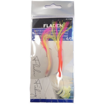 Fladen Deep Sea Rig Tube/feather Fladen Deep Sea Rig Tube/feather