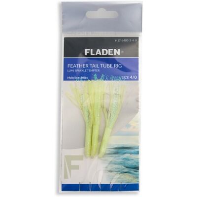 Fladen Feather Tail Tube Rig-Luminous Fladen Feather Tail Tube Rig-Luminous