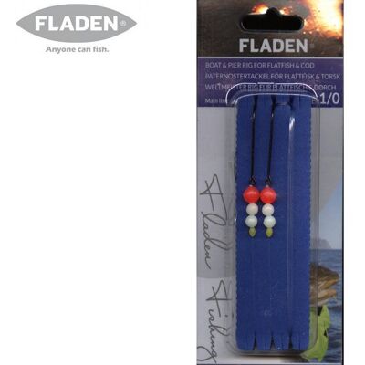 Fladen Boat Rig Fladfiskeforfang #1/0 Fladen Boat Rig Fladfiskeforfang #1/0