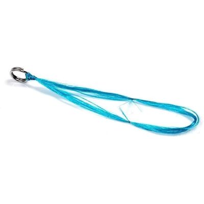 Fladen Silketråd Til Hornfisk Med Springring - 10 Stks.-Blå Fladen Silketråd Til Hornfisk Med Springring - 10 Stks.-Blå