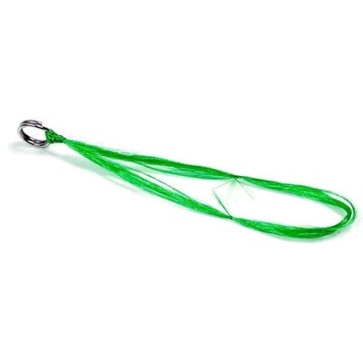 Fladen Silketråd Til Hornfisk Med Springring - 10 Stks.-Grøn Fladen Silketråd Til Hornfisk Med Springring - 10 Stks.-Grøn