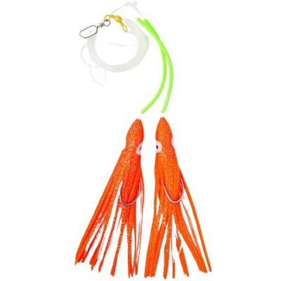 Fladen Ling-Lump & Cod Double Red Octopus Rig Fladen Ling-Lump & Cod Double Red Octopus Rig