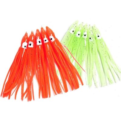 Fladen Octopus 5stk.-15cm-Red Fladen Octopus 5stk.-15cm-Red