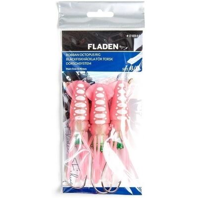 Fladen Robban Octopus Rig Med Lys 8/0 Fladen Robban Octopus Rig Med Lys 8/0