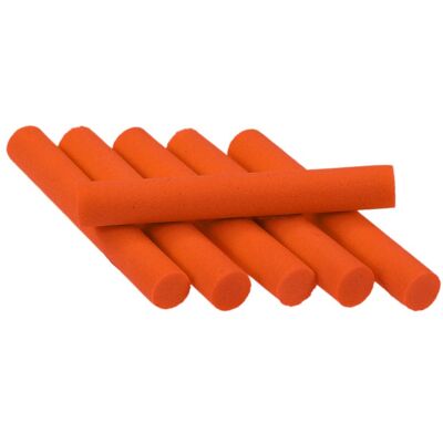 KarlK Sybai Foam Cylinders 6mm-Orange KarlK Sybai Foam Cylinders 6mm-Orange