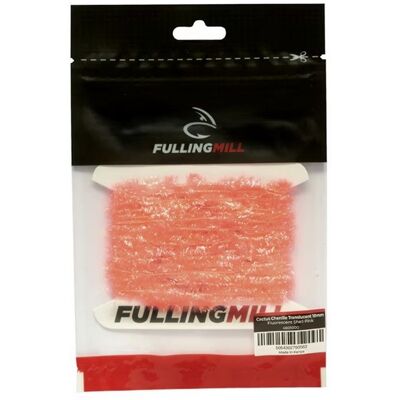 Fulling Mill Cactus Chenille Translucent 15mm-Fl. Shell Pink Fulling Mill Cactus Chenille Translucent 15mm-Fl. Shell Pink