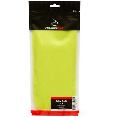 Fulling Mill Salty Craft Fur-Chartreuse Fulling Mill Salty Craft Fur-Chartreuse