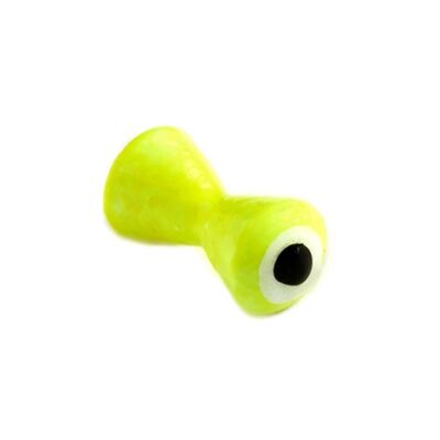 Fulling Mill Streamer Eye Brass-3mm-Fl. Chartreuse Fulling Mill Streamer Eye Brass-3mm-Fl. Chartreuse