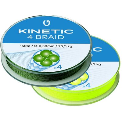 Kinetic 4 Braid 150 M-0,20mm Kinetic 4 Braid 150 M-0,20mm