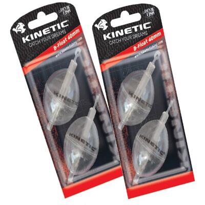 Kinetic B-Float Clear-55mm Kinetic B-Float Clear-55mm