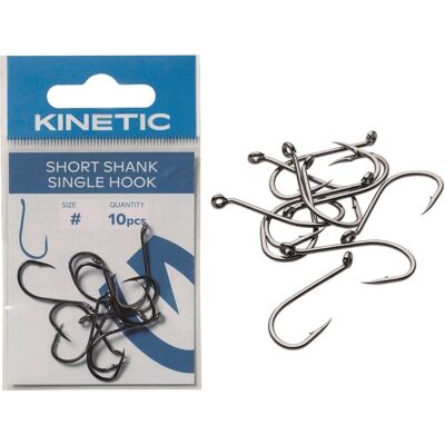 Kinetic Short Shank Single Hook-7/0 Kinetic Short Shank Single Hook-7/0