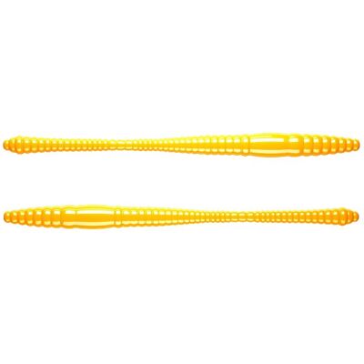 Libra Lures Dying Worm 70-Cheese-007 - Yellow Libra Lures Dying Worm 70-Cheese-007 - Yellow