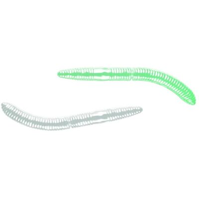 Libra Lures Fatty D'Worm 65 Cheese-000- Glow Uv Green Libra Lures Fatty D'Worm 65 Cheese-000- Glow Uv Green