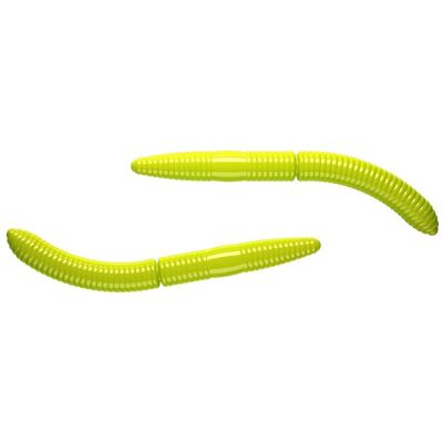 Libra Lures Fatty D'Worm 65 Cheese-027 - Apple Green Libra Lures Fatty D'Worm 65 Cheese-027 - Apple Green