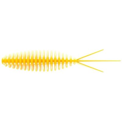 Libra Lures Turbo Worm 56 Cheese-007 - Yellow Libra Lures Turbo Worm 56 Cheese-007 - Yellow