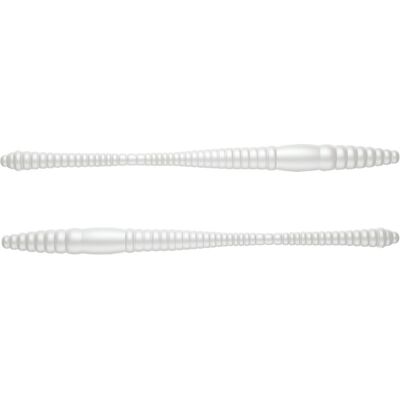 Libra Lures Dying Worm 70-Cheese-004 - Silver Pearl Libra Lures Dying Worm 70-Cheese-004 - Silver Pearl