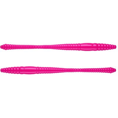 Libra Lures Dying Worm 70-Cheese-019 - Hot Pink Libra Lures Dying Worm 70-Cheese-019 - Hot Pink