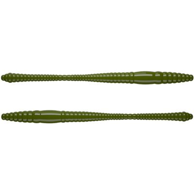Libra Lures Dying Worm 70-Garlic-031 - Olive Libra Lures Dying Worm 70-Garlic-031 - Olive