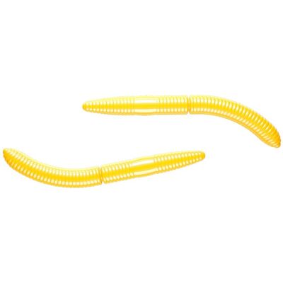Libra Lures Fatty D'Worm 65 Cheese-007 - Yellow Libra Lures Fatty D'Worm 65 Cheese-007 - Yellow