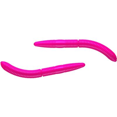 Libra Lures Fatty D'Worm 65 Cheese-019 - Hot Pink Libra Lures Fatty D'Worm 65 Cheese-019 - Hot Pink