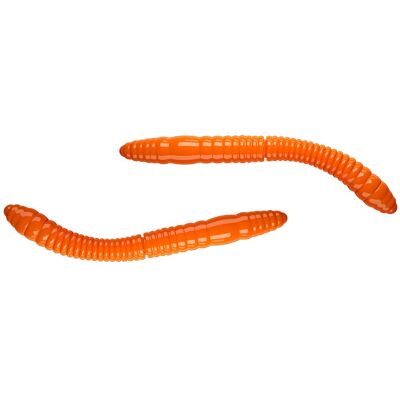 Libra Lures Fatty D'Worm Tournament 55 Cheese-011 - Hot Orange Libra Lures Fatty D'Worm Tournament 55 Cheese-011 - Hot Orange