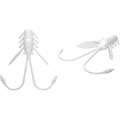 Libra Lures Pro Nymph 18 Garlic-001 - White Libra Lures Pro Nymph 18 Garlic-001 - White